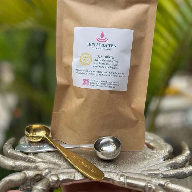 Teelöfel zum Portionieren des losen Tees - IRIS AURA SHOP