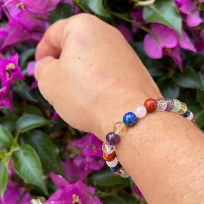 Wunderschönes Armband "7 Chakras" - IRIS AURA SHOP