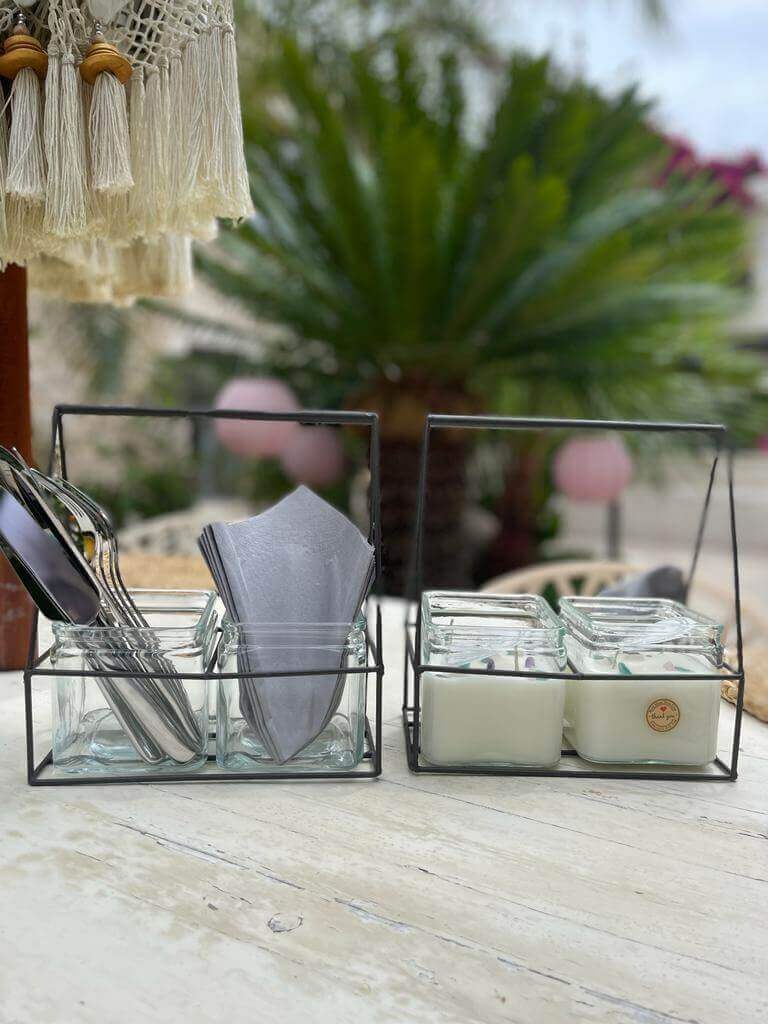 Sojakerzenset handgefertigt gegen Moskitos - Spezialedition Sojawachs 2 x 432gr. - IRIS AURA SHOP