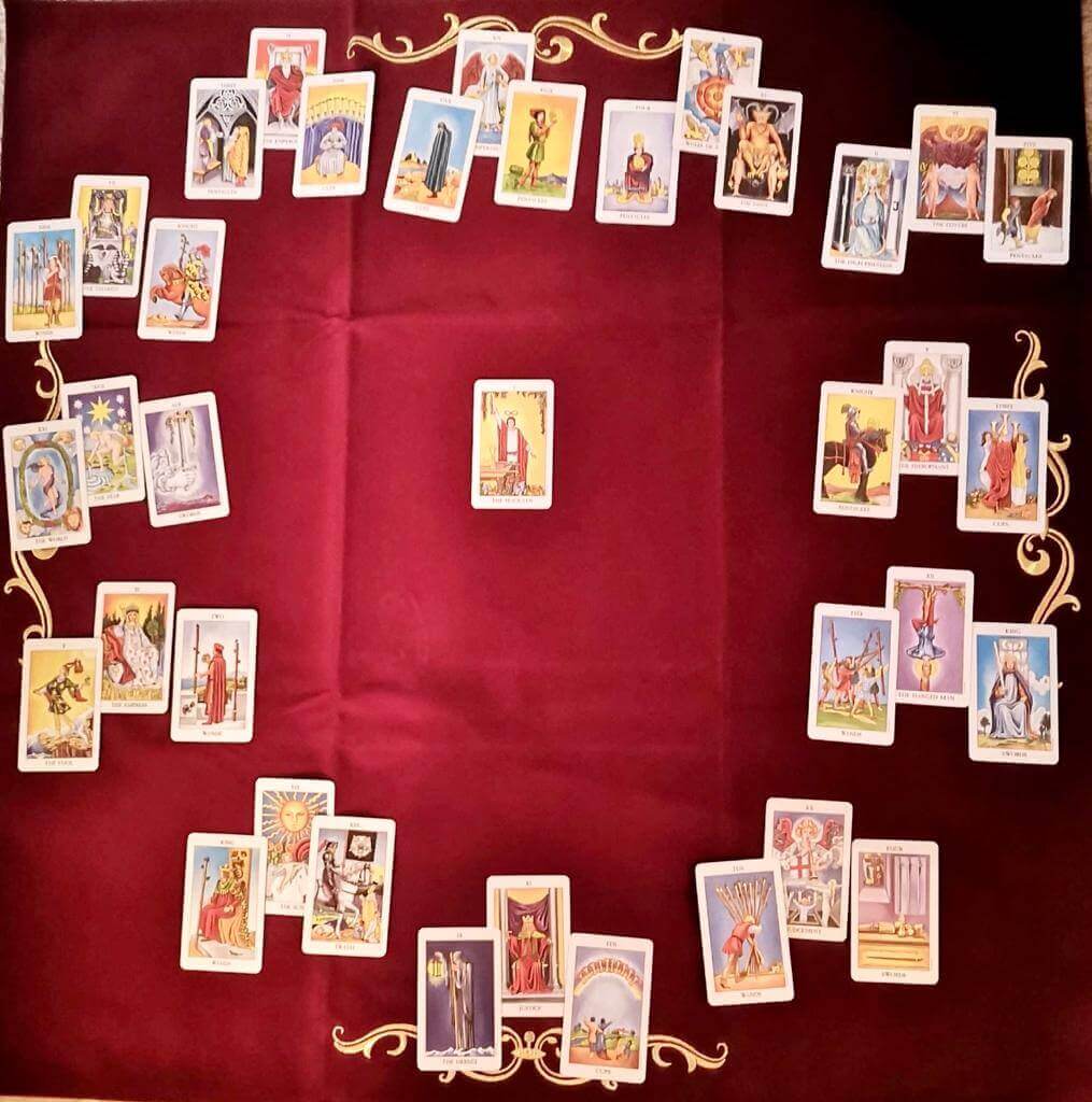 Kartenlegen "Tarot Rider Waite" - Dienstleistung online - Sprache Spanisch - IRIS AURA SHOP