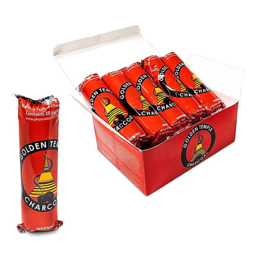 Golden Temple Kohletabs - Perfekt für Ihre Räucherrituale