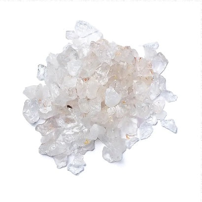 Stein Chips Kollektion je 100 g – Naturschätze 5-20 mm – schwarzer Turmalin, Bergkristall, Amethyst und Rosenquarz