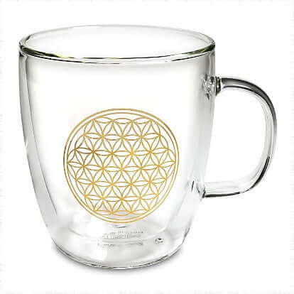 Tea glass "Flower of Life": aesthetics meets function