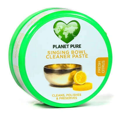 Natürliche Reinheit für Ihre Klangschalen: Klangschalen-Reinigungspaste Citrus - IRIS AURA SHOP