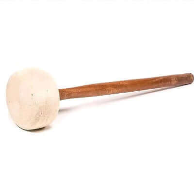 Filzschlägel mit Holzstiel XL - Der Klangmeister für große Klangschalen - IRIS AURA SHOP