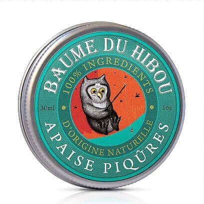 Natural Owl Balm with Calendula and St. John's Wort: Relieves Insect Bites, Certified Organic and Soothing