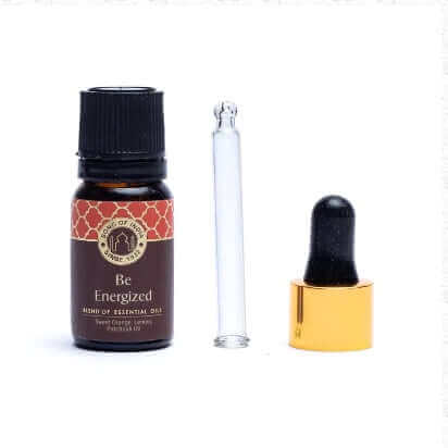 Be Energized Song of India essential oil blend: An energy boost for your day - clarity, focus and freshness in every drop!