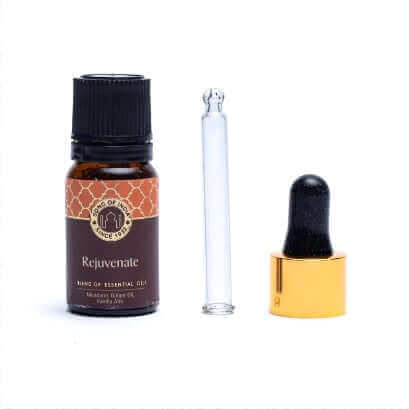 Essential Oil Blend Rejuvenate Song of India: Renewal for Mind and Soul - Immerse yourself in the revitalizing magic of pure essential oils!