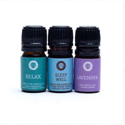 Slumber in Scent: Sleep Aromatherapy Essential Oil Set by Song of India