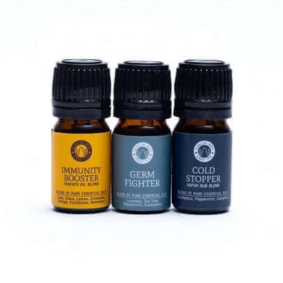 Natural defense power: Wellness Aromatherapy Essential Oil Set from Song of India