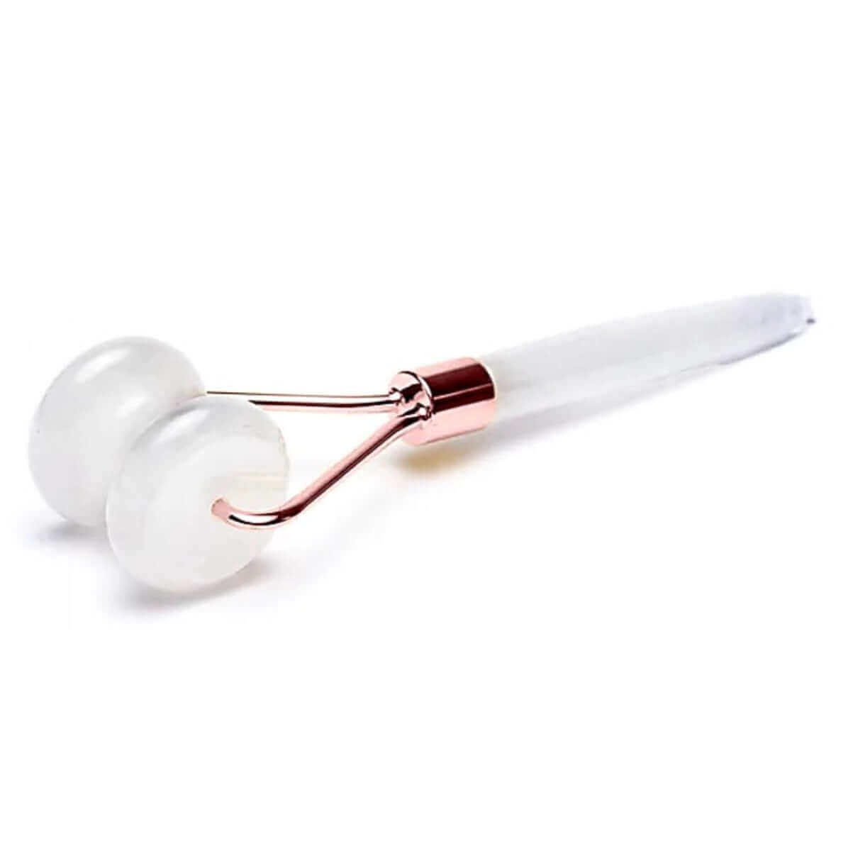 Revitalisierende Gesichtsmassage-Rolle mit Bergkristall - Stimulieren Sie Ihre Meridiane und beleben Sie Ihren Teint - IRIS AURA SHOP