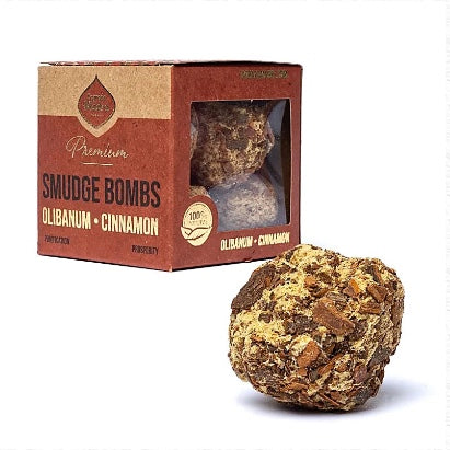 Sagrada Madre Premium Smudge Bomb Oliban & Cinnamon – nettoyage et relaxation