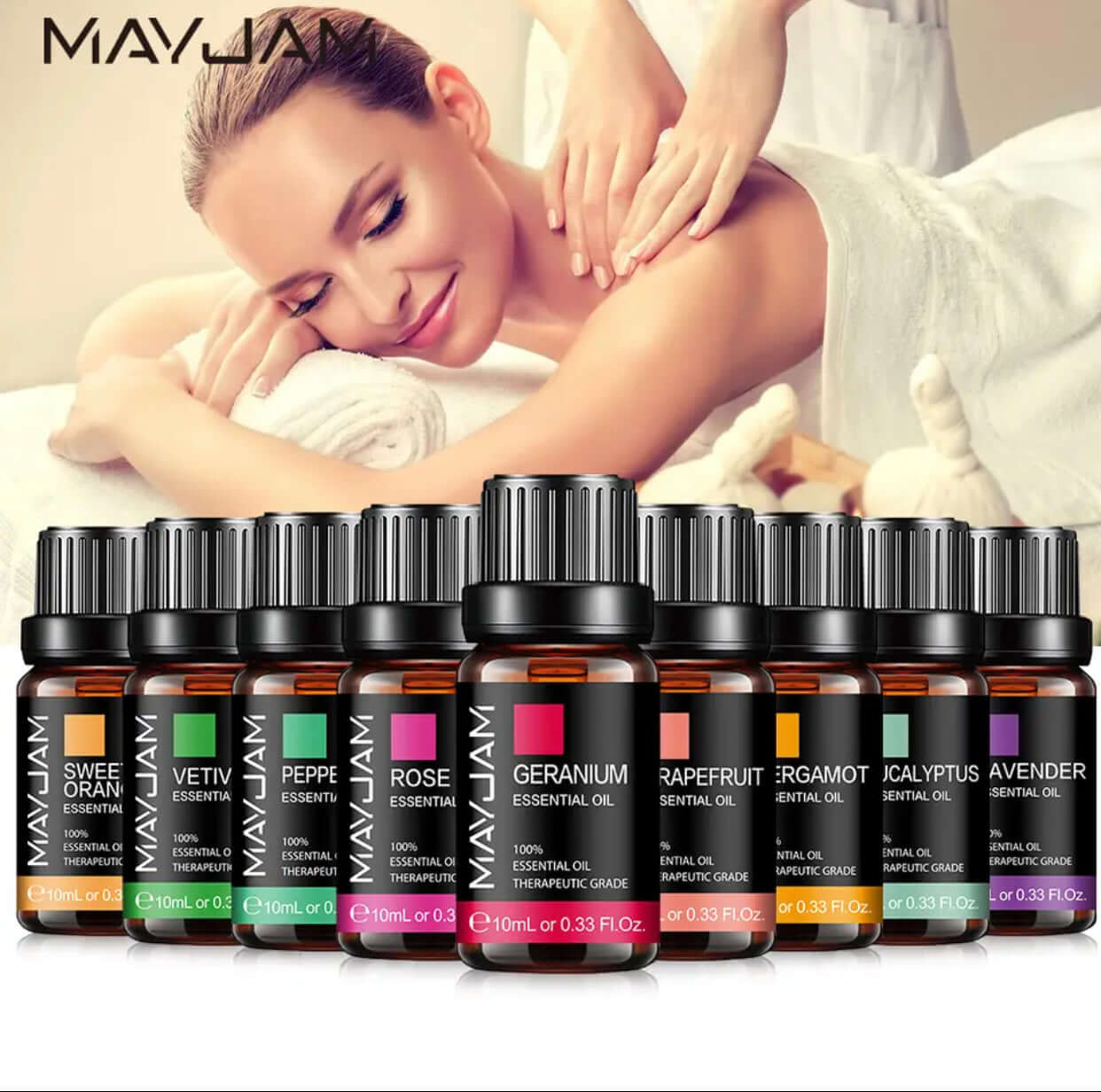 High-quality essential oils 10 ml: lavender, eucalyptus and more - pure nature in every bottle!