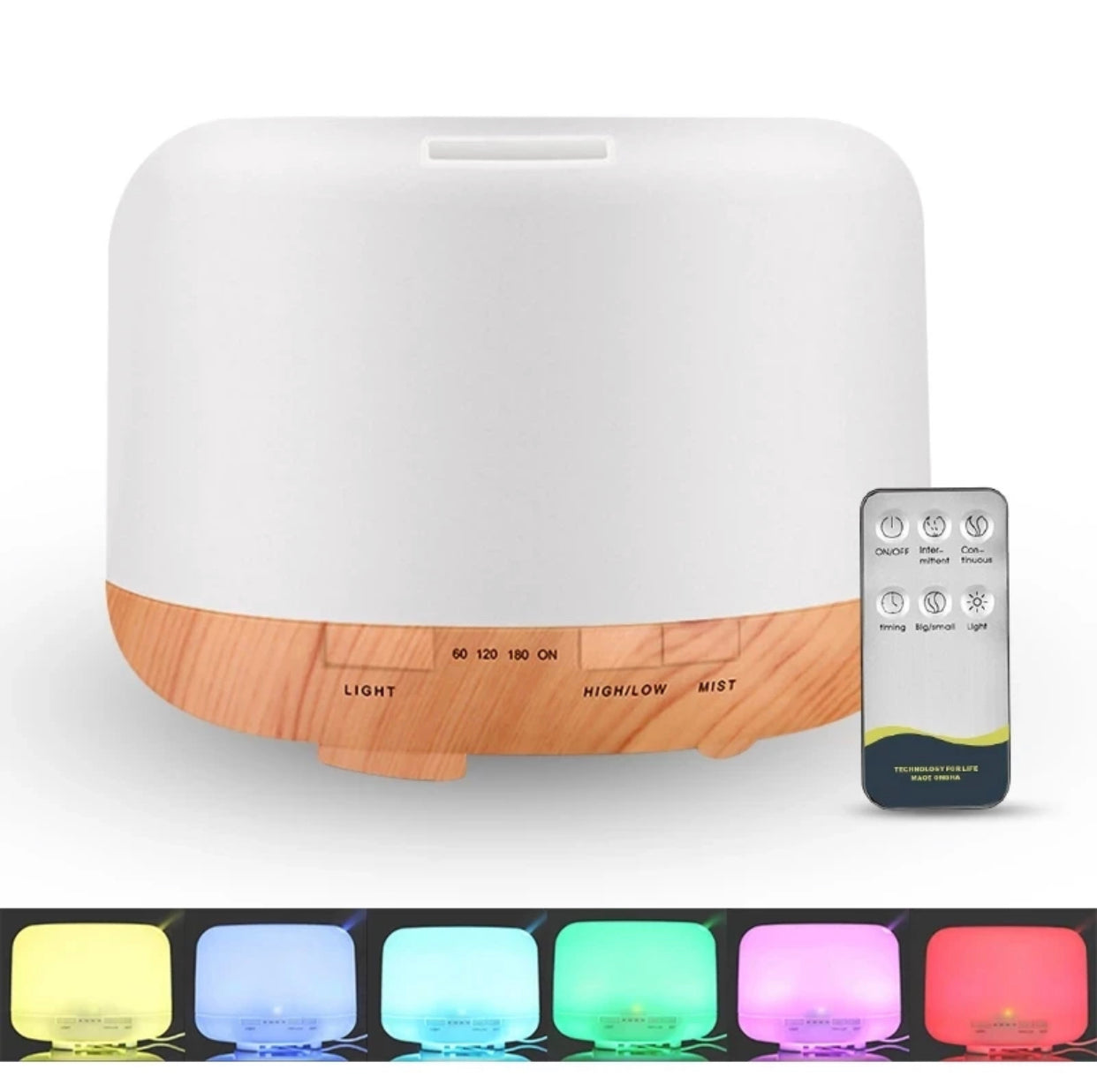 Ultraschall-Luftbefeuchter mit Aromatherapie-Diffuser: Frische und Wohlbefinden für jeden Raum