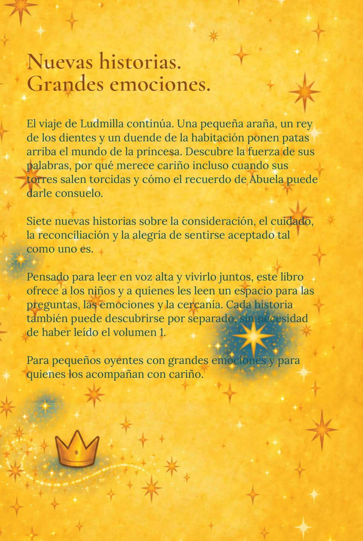 Contraportada de Ludmilla – Volumen 2, edición en español