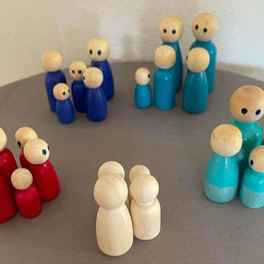 Familienkonstelation - Dienstleistung online - Sprachen Deutsch, Englisch, Spanisch - IRIS AURA SHOP