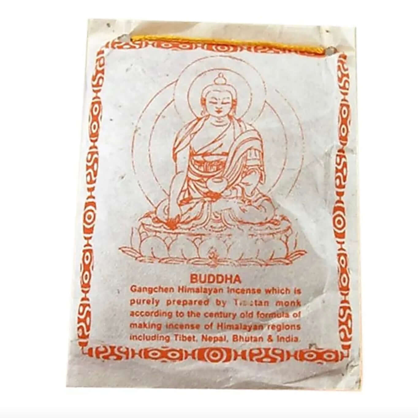 Incienso tibetano en polvo Buda - pureza y tradición del Himalaya