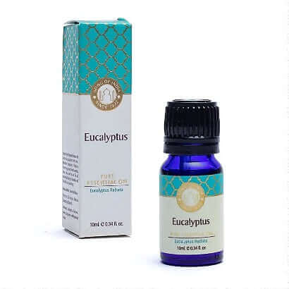 Huile essentielle d'eucalyptus Chanson de l'Inde : fraîcheur à couper le souffle et soulagement naturel !