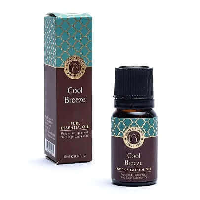 Mezcla de aceites esenciales Cool Breeze Song of India: Brisa fresca para la mente y el alma: ¡el frescor mentolado se combina con aromas vigorizantes!