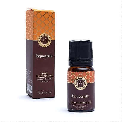 Essential Oil Blend Rejuvenate Song of India: Renewal for Mind and Soul - Immerse yourself in the revitalizing magic of pure essential oils!