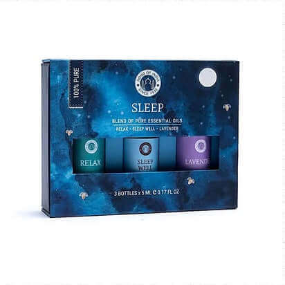 Slumber in Scent: Sleep Aromatherapy Essential Oil Set by Song of India