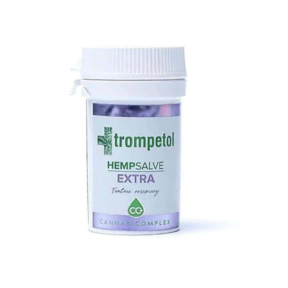 Intensive Regeneration und starker Schutz: Trompetol HEMPsalve EXTRA mit Teebaum und Rosmarin - IRIS AURA SHOP