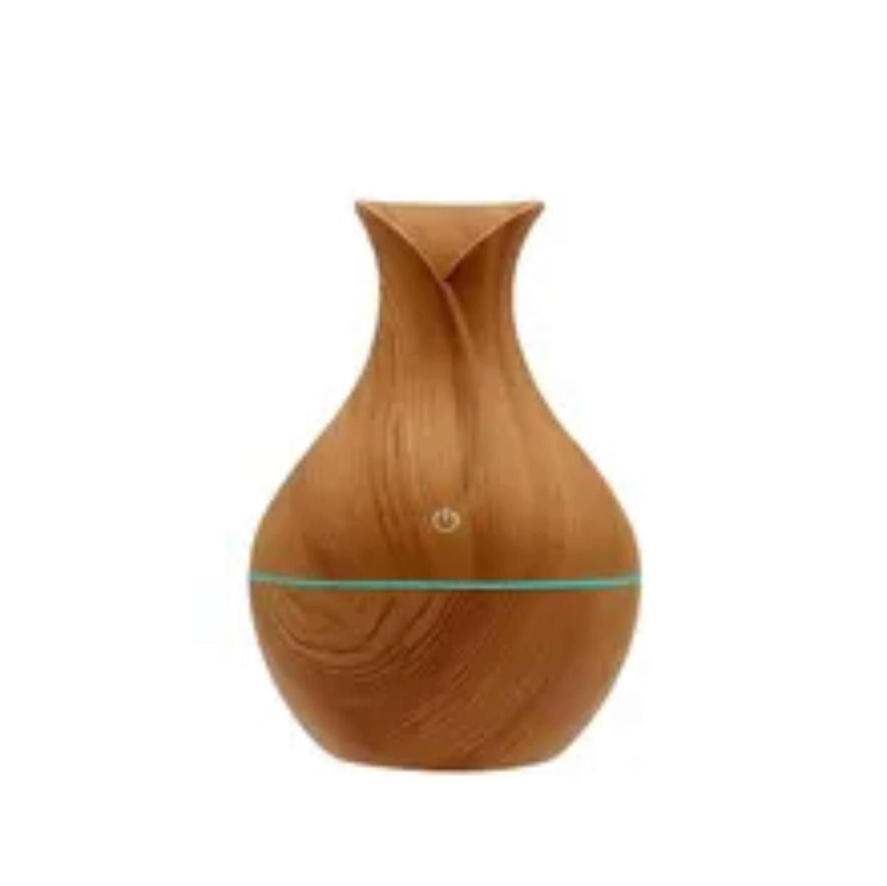 Vase in Holzmaserung - Diffuser - Luftbefeuchter: Natürlichkeit trifft auf moderne Technik