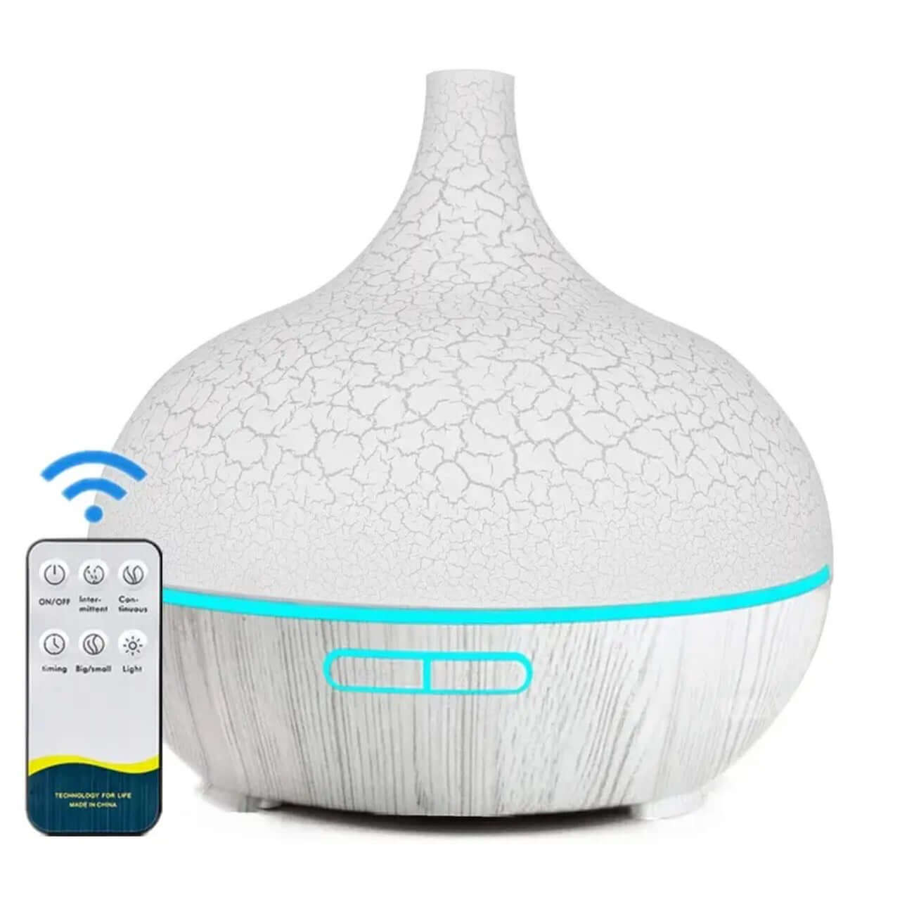 Difusor de aromas eléctrico 500 ml con iluminación LED: Un toque de bienestar para tu hogar