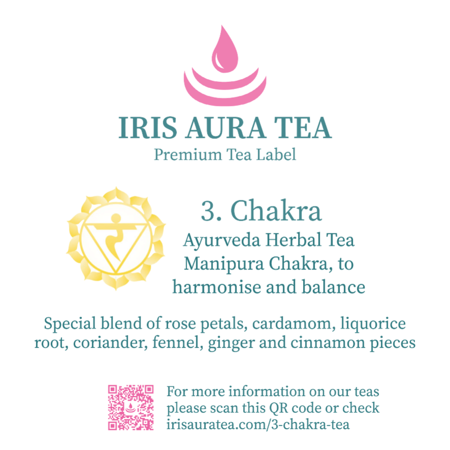 3. Chakra - eine besondere Teemischung aus der Chakra Kollektion - IRIS AURA SHOP