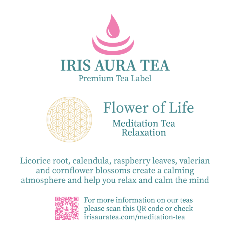 Flower of Life - Meditation - eine besondere Teemischung - IRIS AURA SHOP