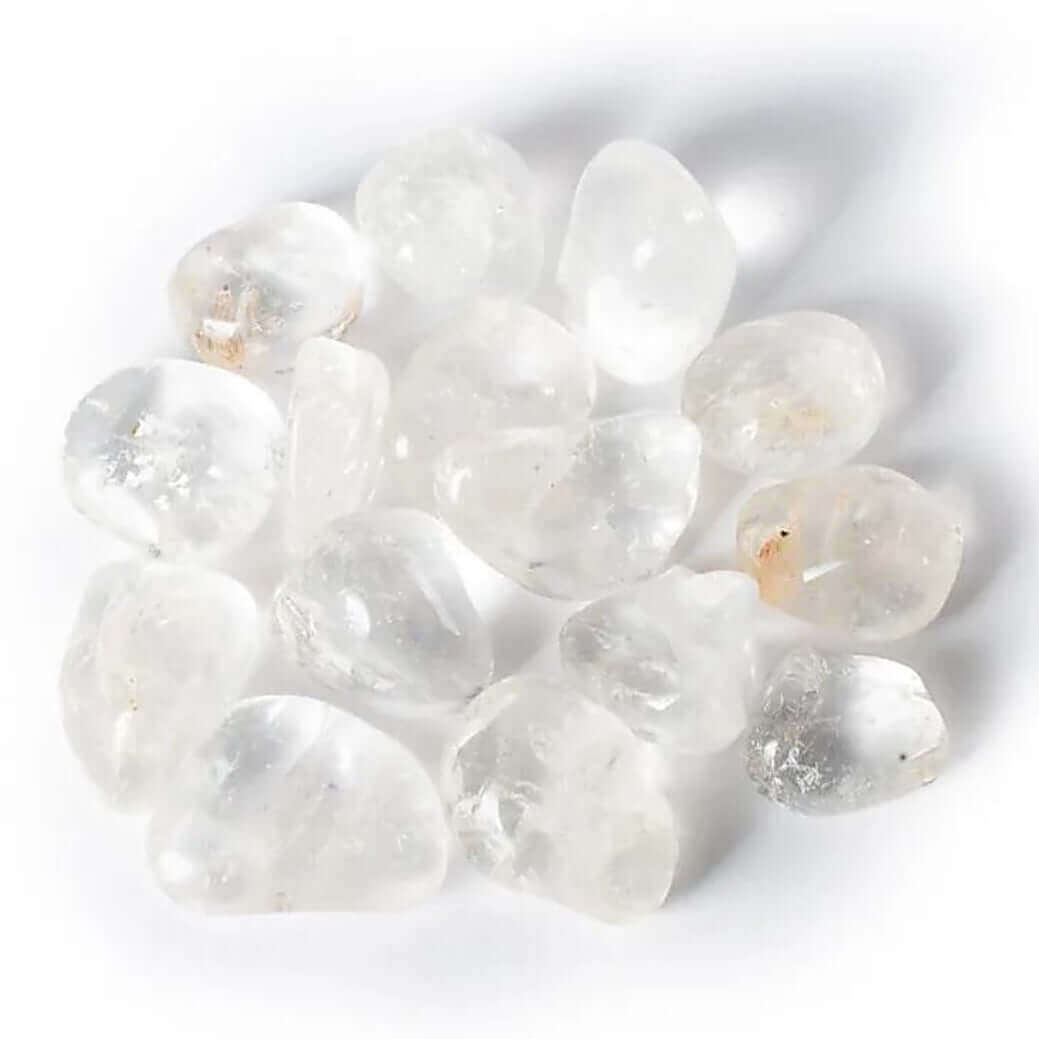 Healing stones - rose quartz, flourite, aventurine, labradorite and rock crystal