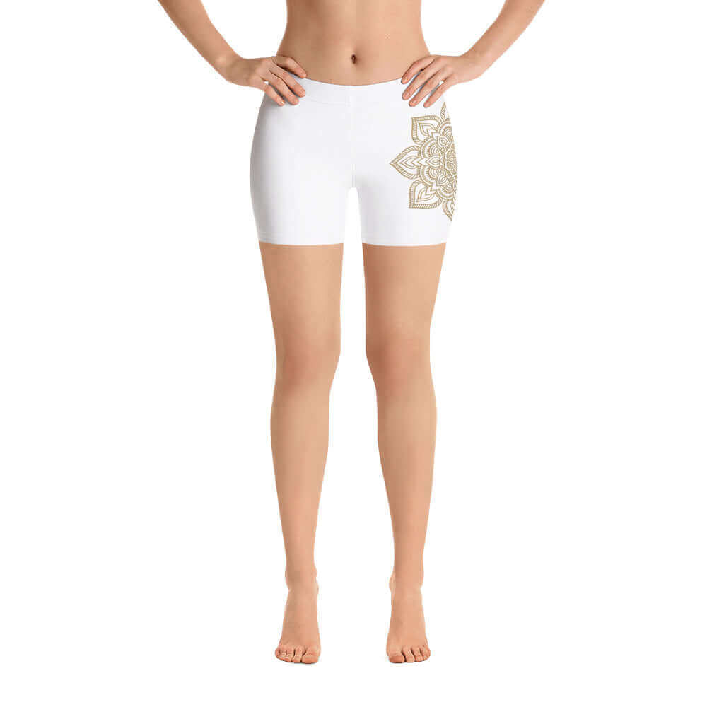 Shorts mit Chakra Symbol - IRIS AURA SHOP