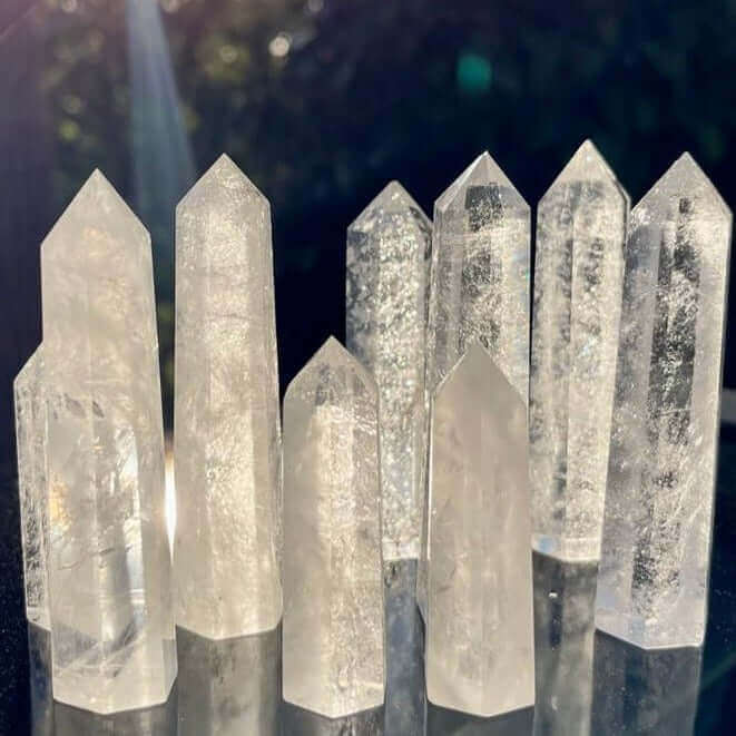Bergkristall - Heilsteine - Kristallspitzen - IRIS AURA SHOP